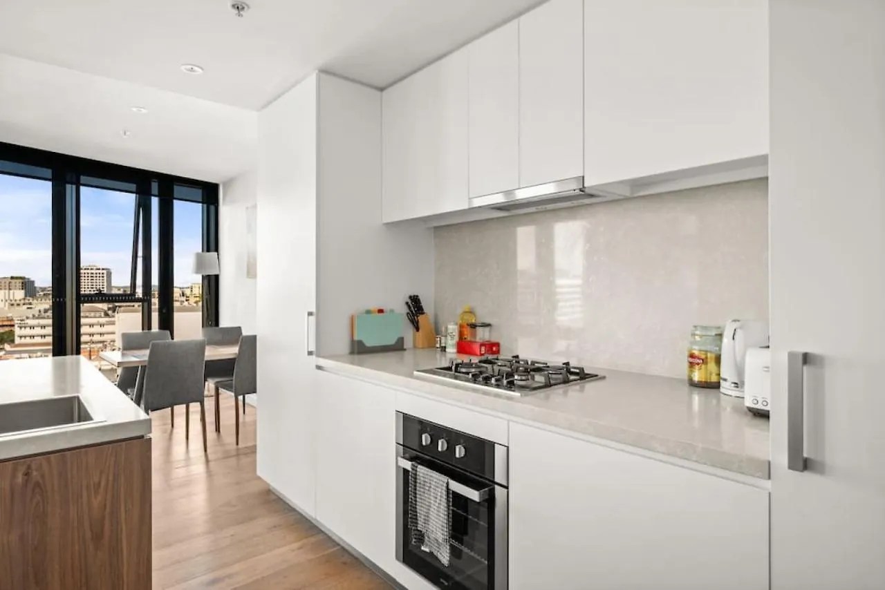 101Q Luxury Abnb-Style City View 2Br Apt Nr Chinatown Free Parking 아파트 브리즈번